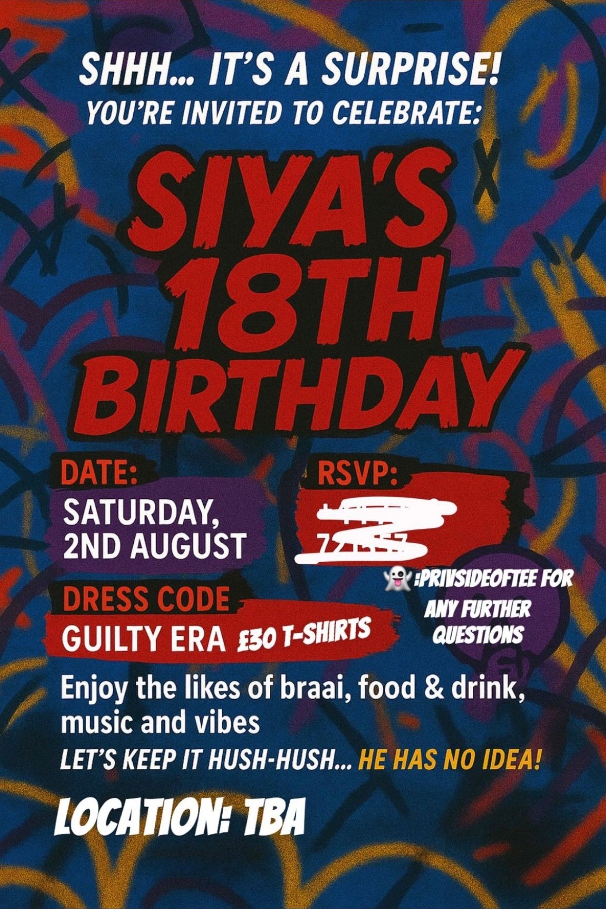 Siya’s 18th birthday