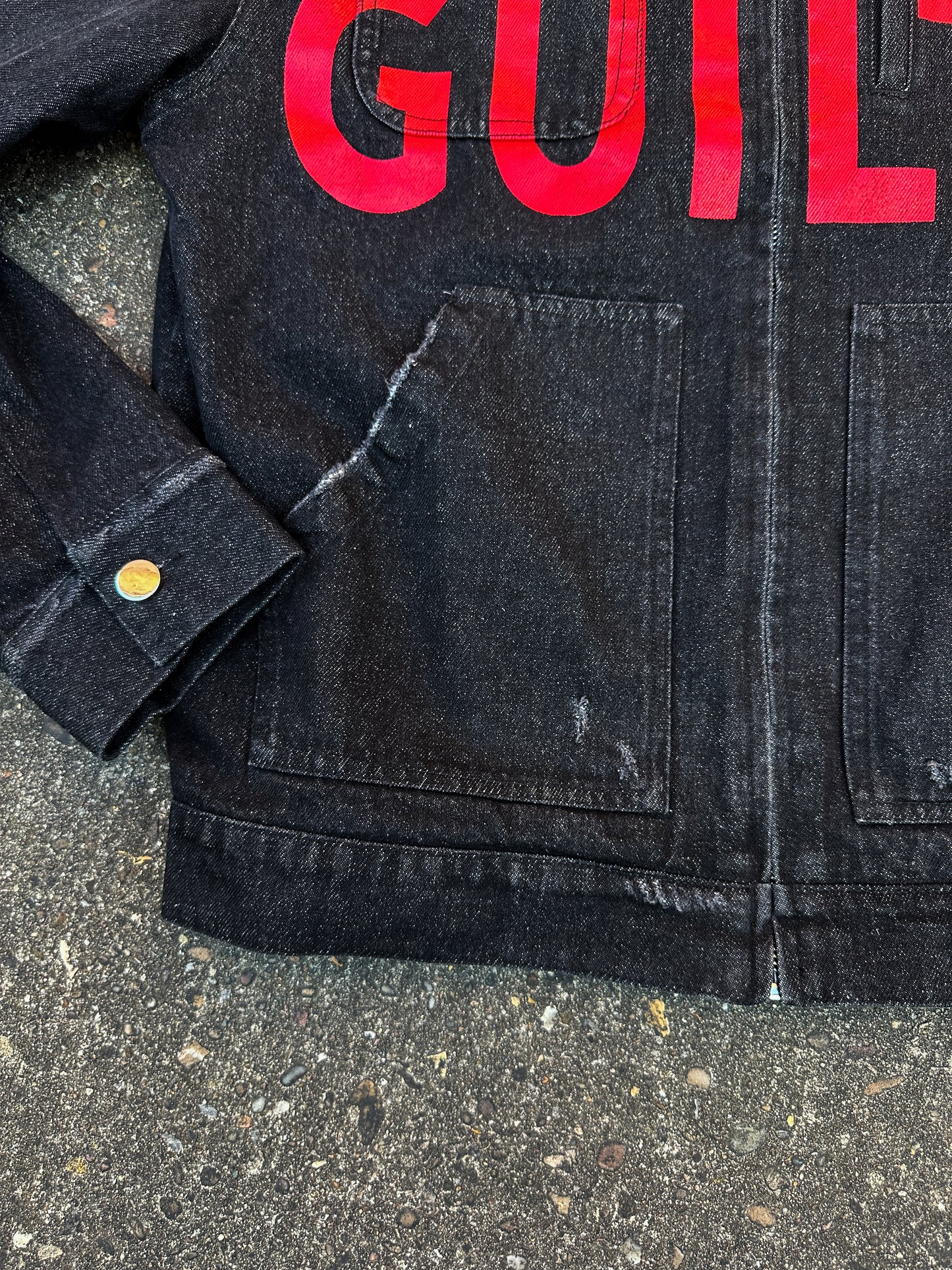 Bad Kids Denim Jacket unisex